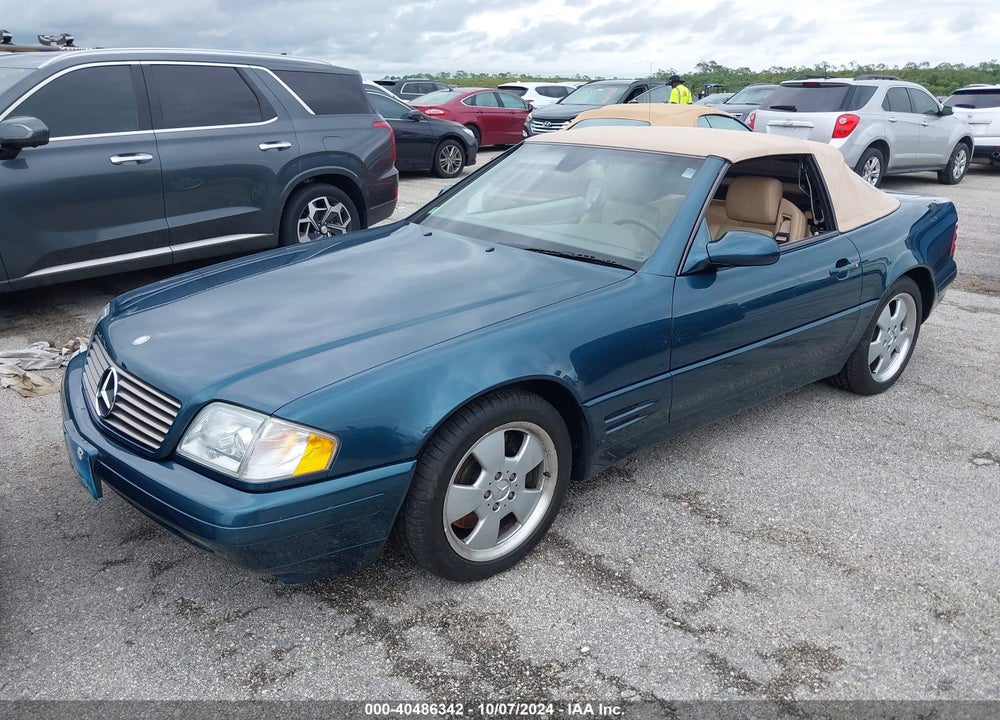 2000 MERCEDES-BENZ SL 500 VIN: WDBFA68F3YF195005