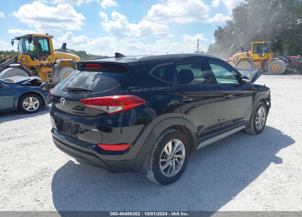 2017 HYUNDAI TUCSON SE PLUS VIN: KM8J3CA46HU407464