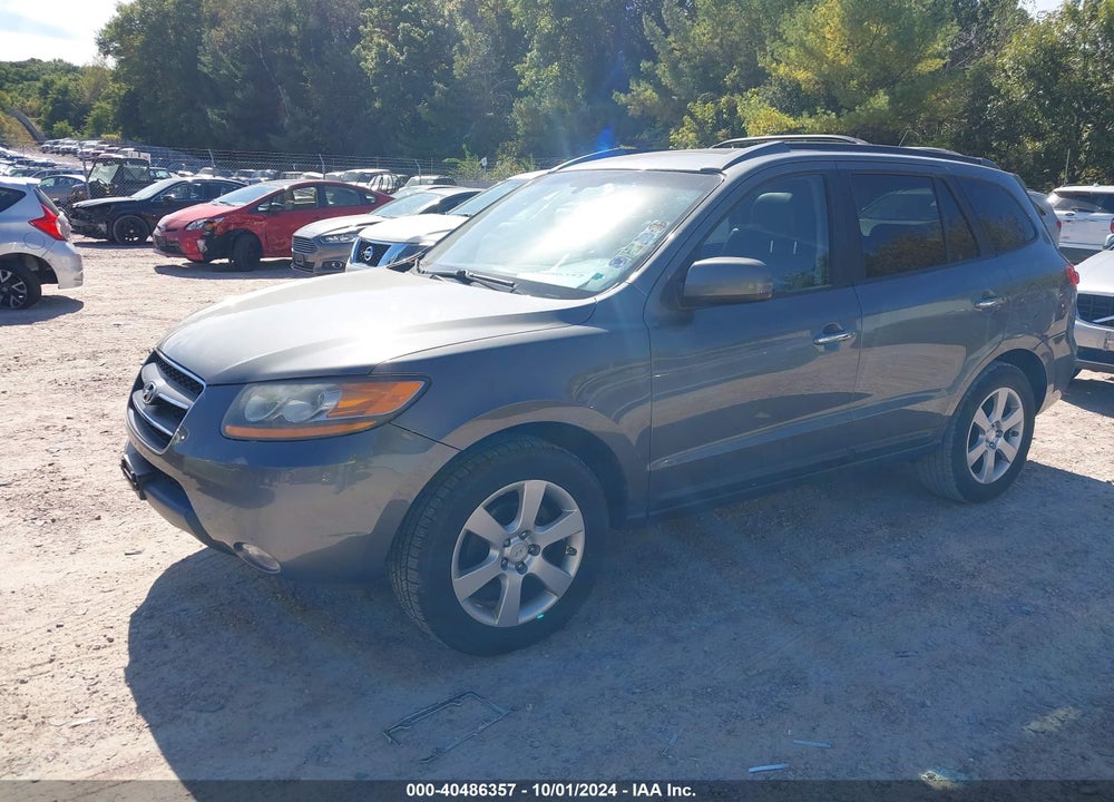 2009 HYUNDAI SANTA FE LIMITED VIN: 5NMSH13E29H284601