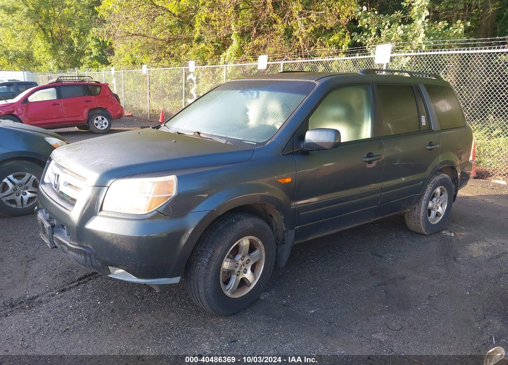 2006 HONDA PILOT EX-L VIN: 2HKYF18686H562109