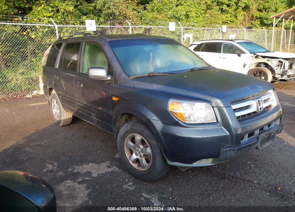 2006 HONDA PILOT EX-L VIN: 2HKYF18686H562109