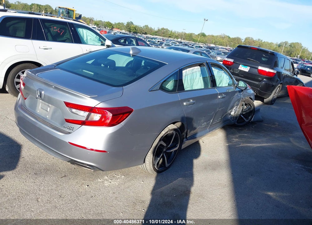 2018 HONDA ACCORD SPORT 2.0T VIN: 1HGCV2F34JA050585