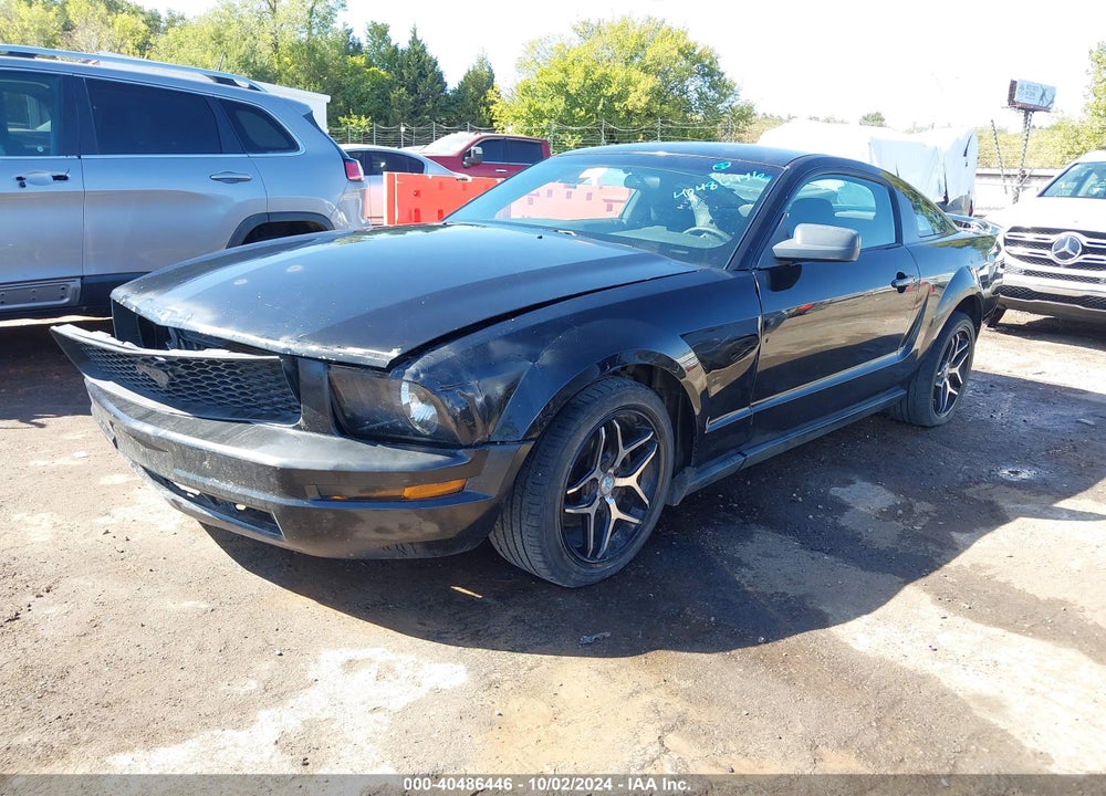 2006 FORD MUSTANG V6 VIN: 1ZVFT80N665244529