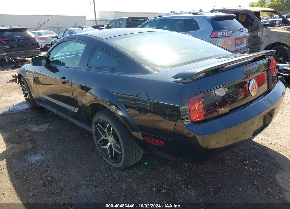 2006 FORD MUSTANG V6 VIN: 1ZVFT80N665244529