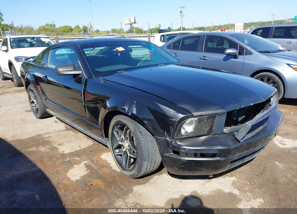 2006 FORD MUSTANG V6 VIN: 1ZVFT80N665244529