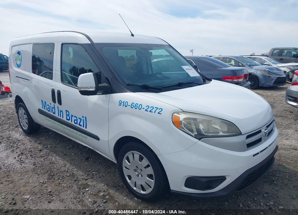 2016 RAM PROMASTER CITY TRADESMAN SLT VIN: ZFBERFBTXG6B98377