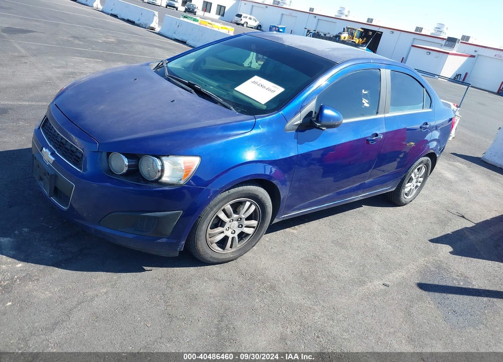 2014 CHEVROLET SONIC LT AUTO VIN: 1G1JC5SGXE4106368