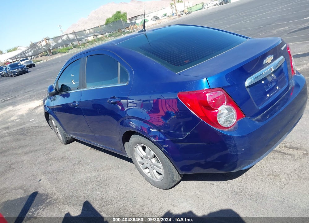 2014 CHEVROLET SONIC LT AUTO VIN: 1G1JC5SGXE4106368