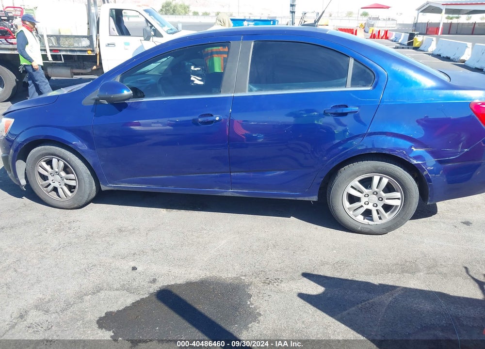2014 CHEVROLET SONIC LT AUTO VIN: 1G1JC5SGXE4106368