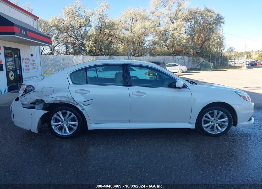 2013 SUBARU LEGACY 2.5I PREMIUM VIN: 4S3BMBB69D3044125