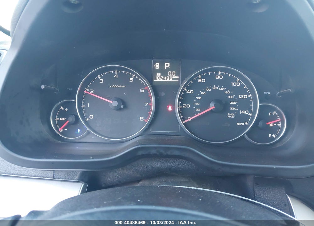 2013 SUBARU LEGACY 2.5I PREMIUM VIN: 4S3BMBB69D3044125