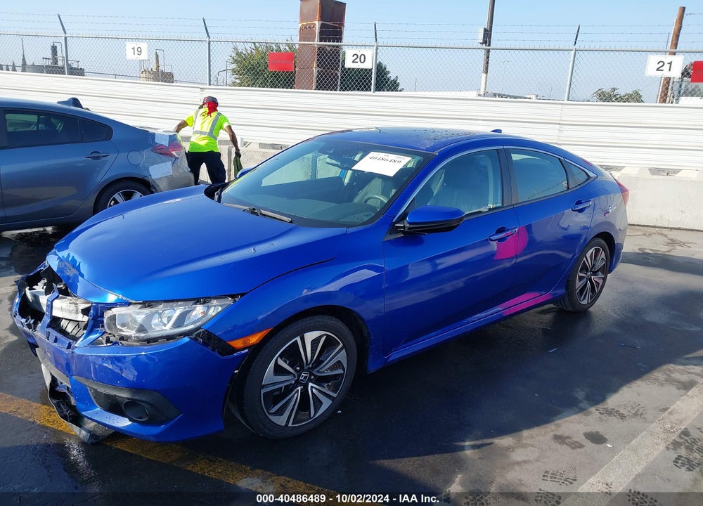 2017 HONDA CIVIC EX-L VIN: 2HGFC1F85HH644283