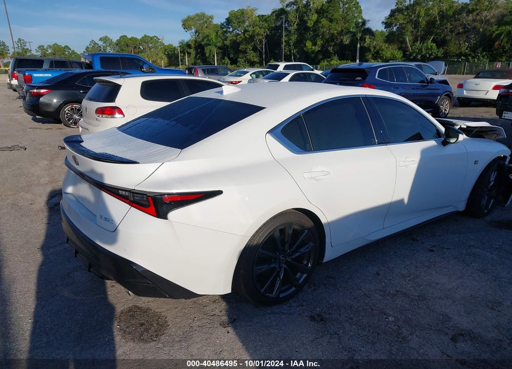 2023 LEXUS IS 350 F-SPORT VIN: JTHGZ1B25P5070100