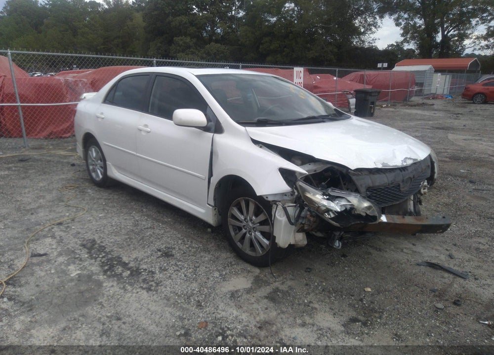 2009 TOYOTA COROLLA S VIN: 1NXBU40E69Z046837