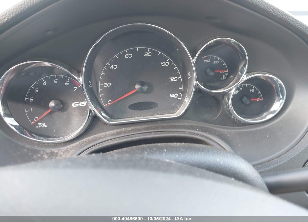 2008 PONTIAC G6 GT VIN: 1G2ZH361X84307816