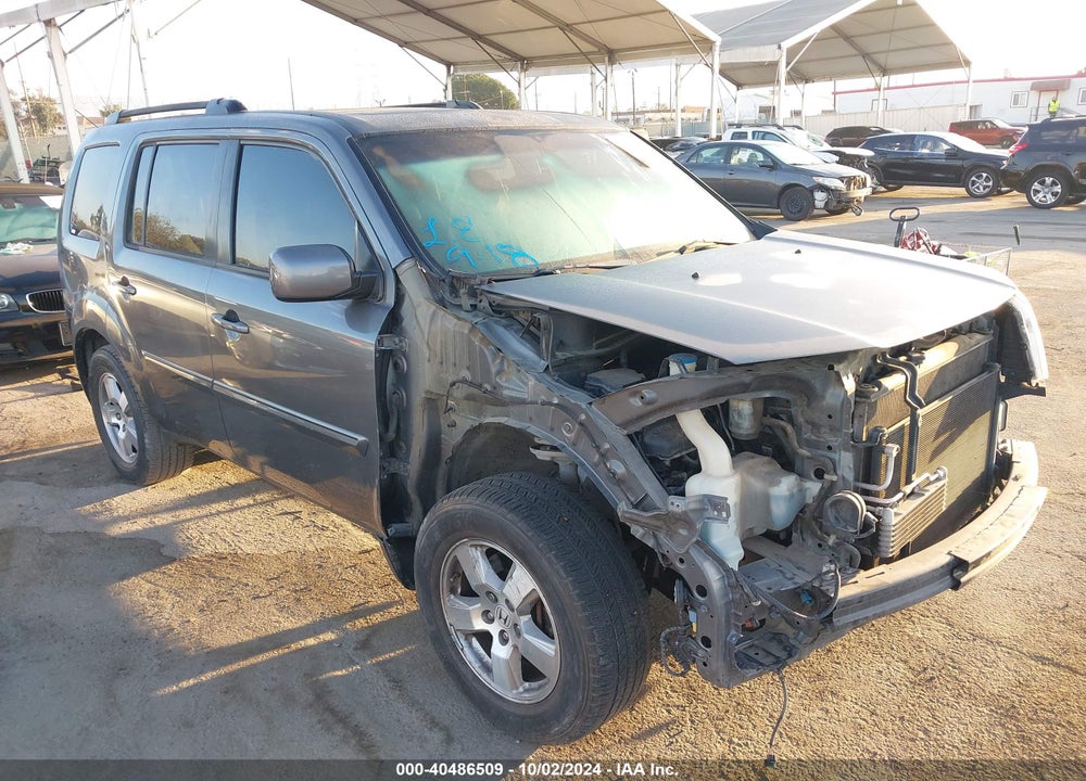 2011 HONDA PILOT EX-L VIN: 5FNYF3H57BB048134
