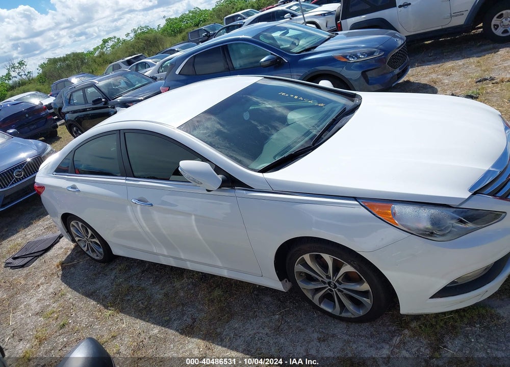 2014 HYUNDAI SONATA SE VIN: 5NPEC4AC7EH865085