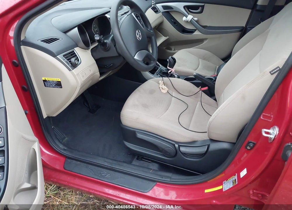 2016 HYUNDAI ELANTRA SE VIN: KMHDH4AE8GU489726