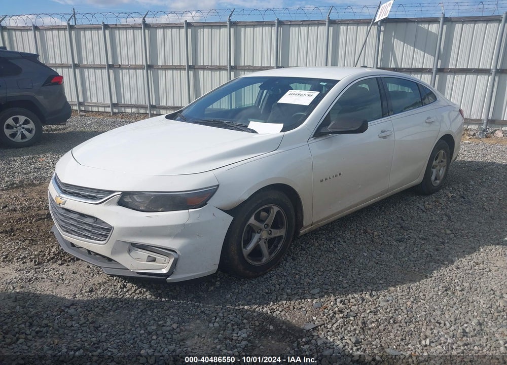 2016 CHEVROLET MALIBU LS VIN: 1G1ZB5ST3GF274198