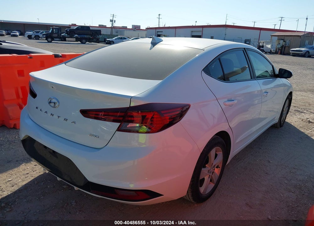 2019 HYUNDAI ELANTRA ECO VIN: 5NPD94LA6KH455380