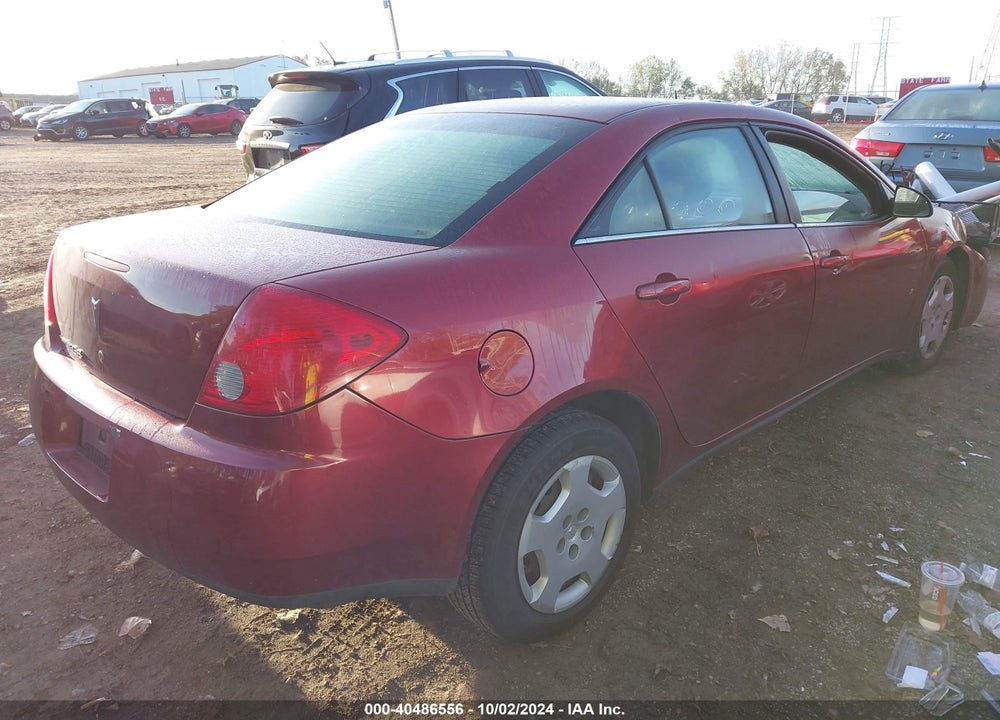 2008 PONTIAC G6 VALUE LEADER VIN: 1G2ZF57B884189886
