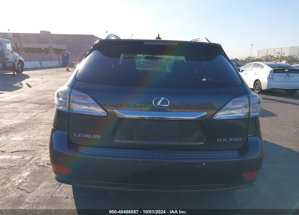 2010 LEXUS RX 350 VIN: 2T2BK1BA5AC055030