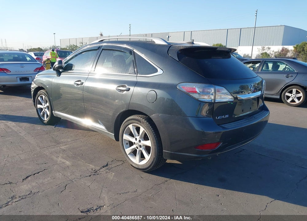 2010 LEXUS RX 350 VIN: 2T2BK1BA5AC055030