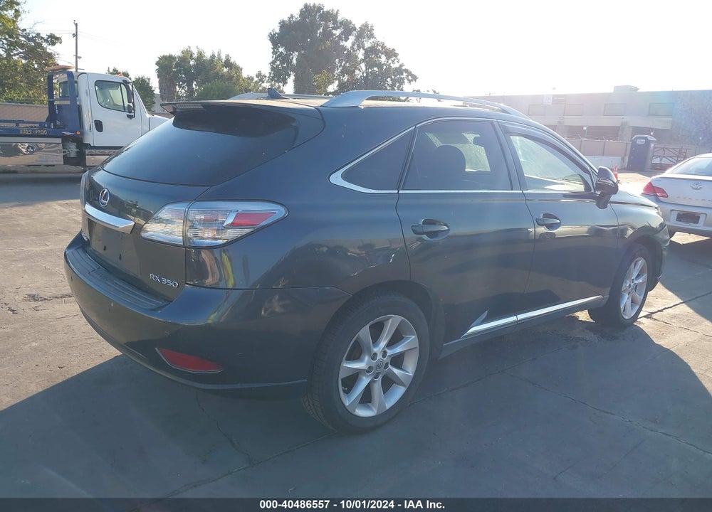 2010 LEXUS RX 350 VIN: 2T2BK1BA5AC055030