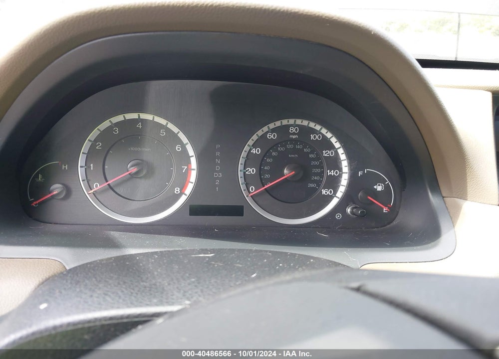 2009 HONDA ACCORD 2.4 LX VIN: 1HGCP26399A050359