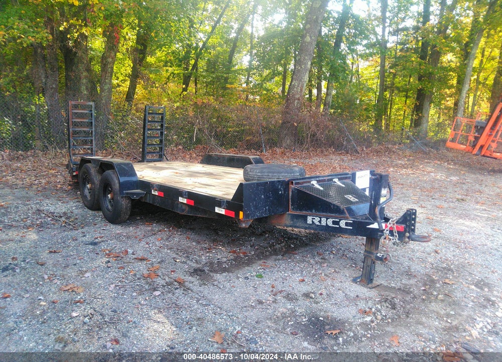 2022 RICE TRAILERS BLACK VIN: 4RWBE1826NH044896