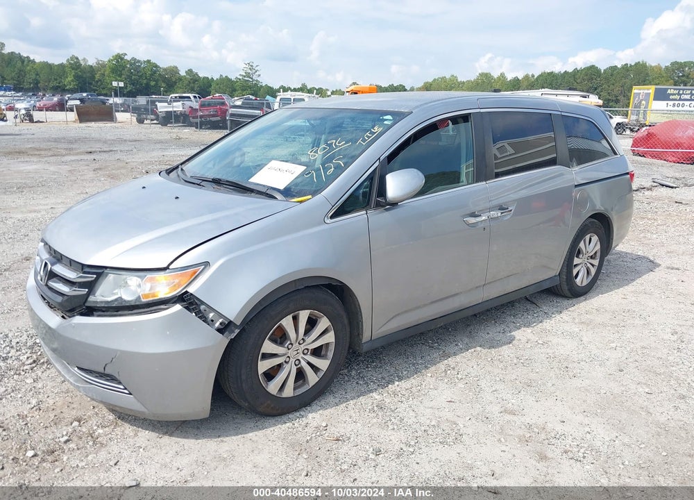 2016 HONDA ODYSSEY SE VIN: 5FNRL5H3XGB108096