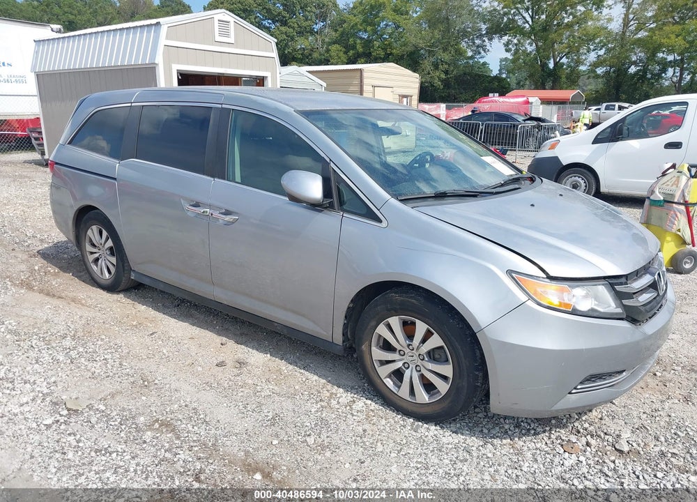 2016 HONDA ODYSSEY SE VIN: 5FNRL5H3XGB108096