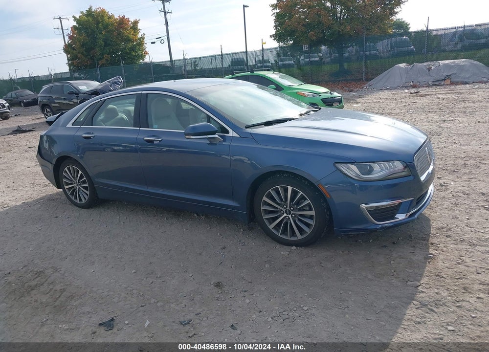 2018 LINCOLN MKZ PREMIERE VIN: 3LN6L5B95JR617935