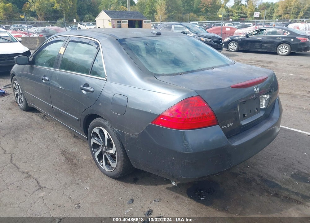 2007 HONDA ACCORD 2.4 EX VIN: 1HGCM56827A039996