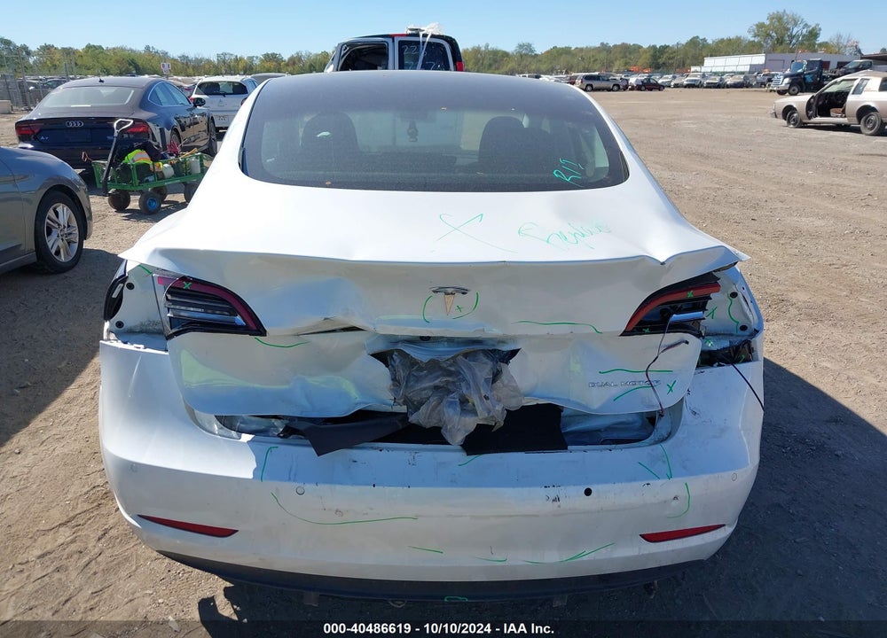 2021 TESLA MODEL 3 LONG RANGE DUAL MOTOR ALL-WHEEL DRIVE VIN: 5YJ3E1EB3MF902910