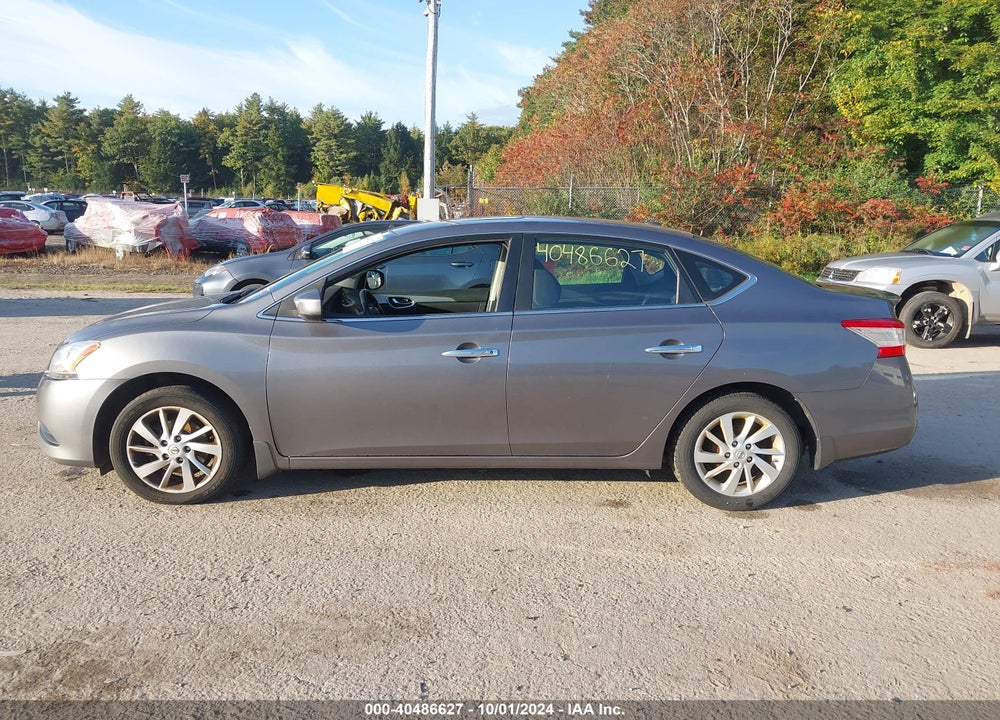 2015 NISSAN SENTRA SV VIN: 3N1AB7AP6FY253697
