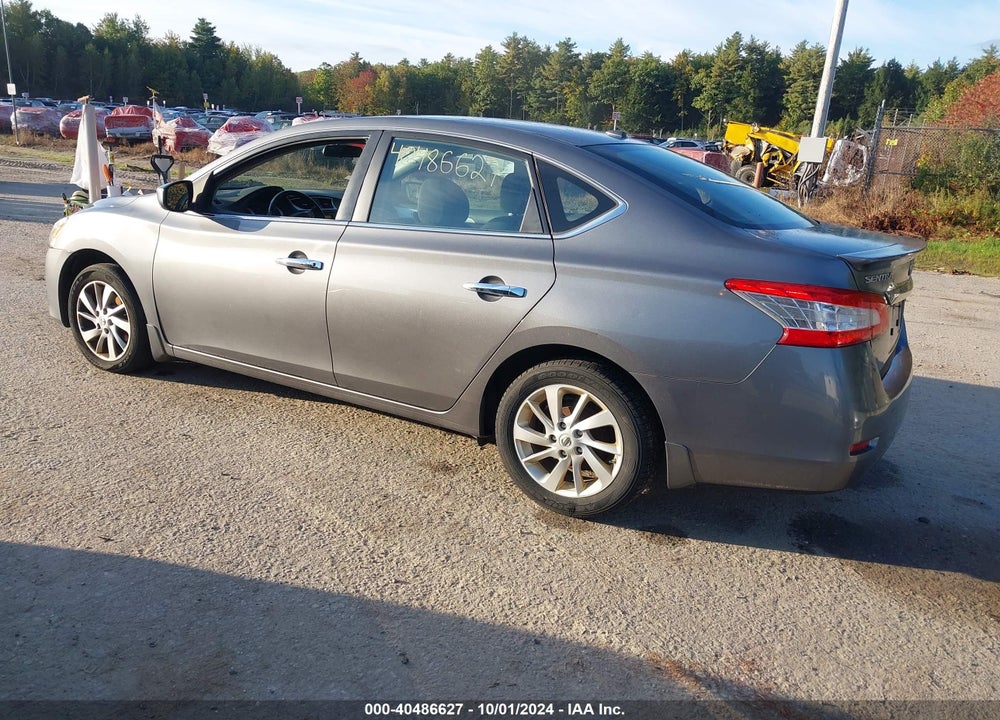 2015 NISSAN SENTRA SV VIN: 3N1AB7AP6FY253697