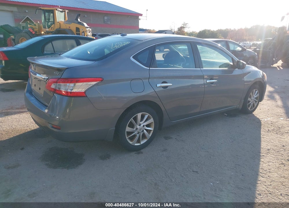 2015 NISSAN SENTRA SV VIN: 3N1AB7AP6FY253697