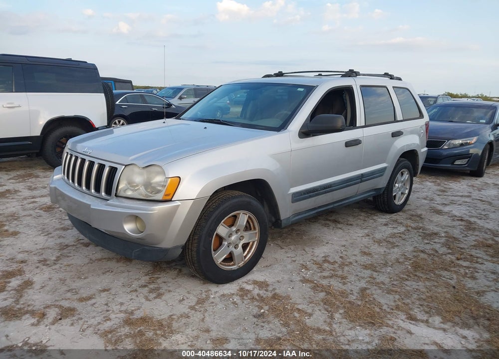 2005 JEEP GRAND CHEROKEE LAREDO VIN: 1J8HS48N25C563232