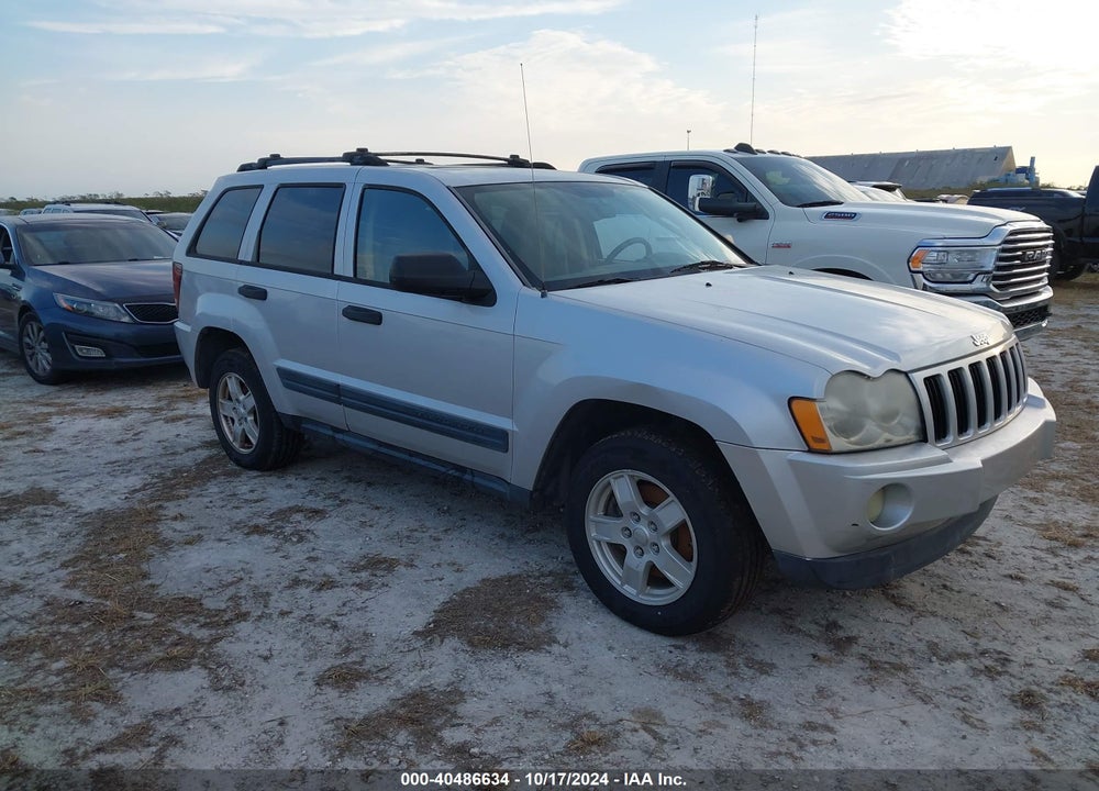 2005 JEEP GRAND CHEROKEE LAREDO VIN: 1J8HS48N25C563232