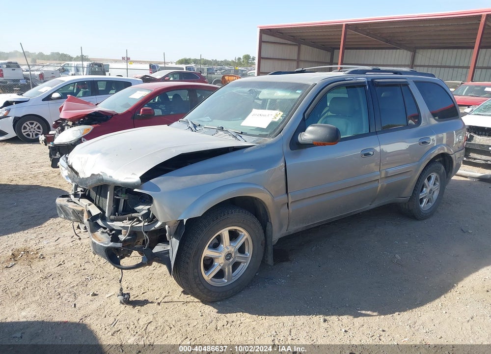 2002 OLDSMOBILE BRAVADA VIN: 1GHDT13S722493950