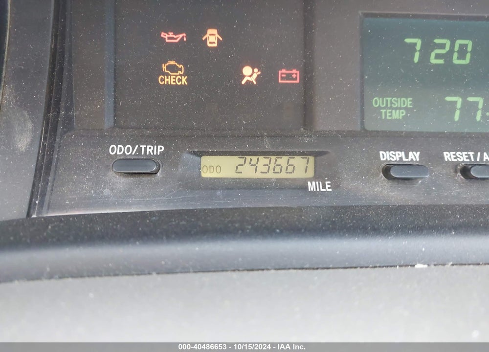 2001 TOYOTA AVALON XLS VIN: 4T1BF28B51U143959