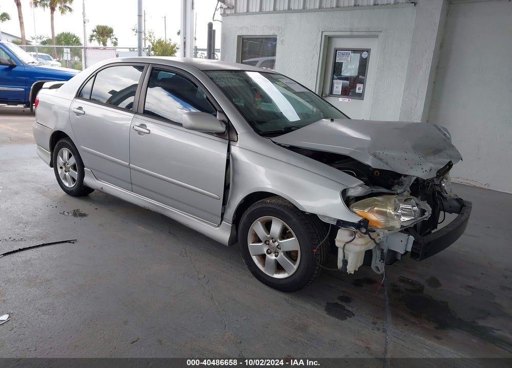 2008 TOYOTA COROLLA S VIN: 2T1BR32E48C877908