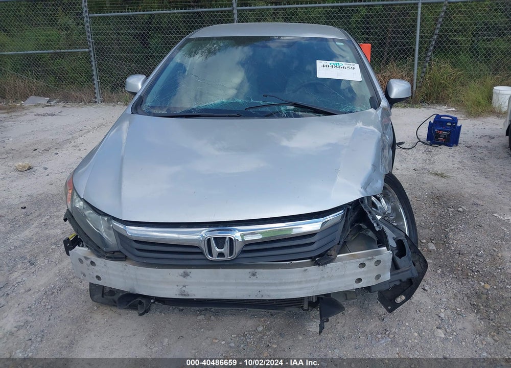 2012 HONDA CIVIC LX VIN: 2HGFB2F56CH311999