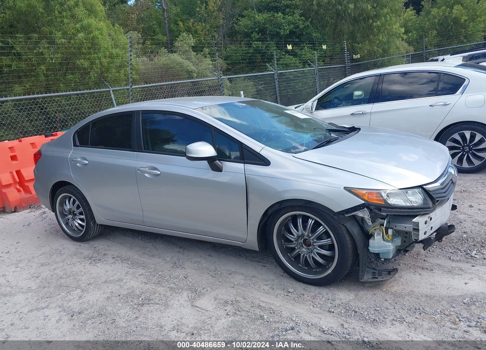 2012 HONDA CIVIC LX VIN: 2HGFB2F56CH311999