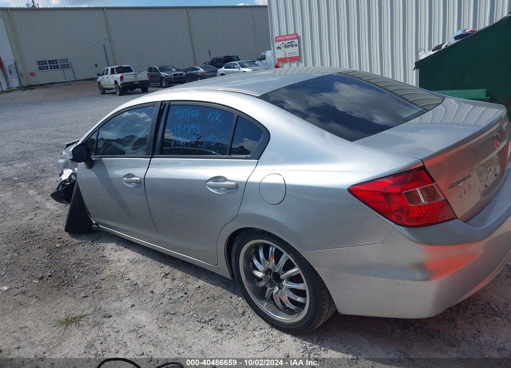 2012 HONDA CIVIC LX VIN: 2HGFB2F56CH311999