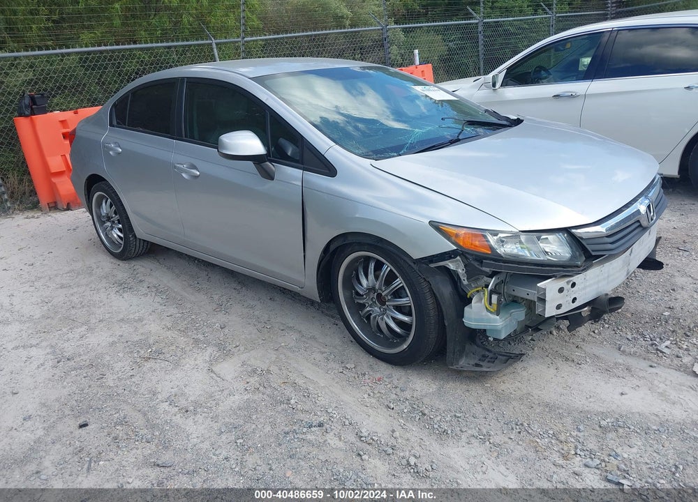 2012 HONDA CIVIC LX VIN: 2HGFB2F56CH311999