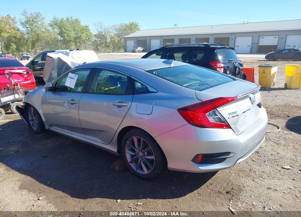 2019 HONDA CIVIC EX VIN: 19XFC1F33KE001033