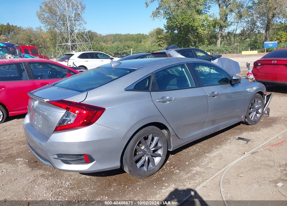 2019 HONDA CIVIC EX VIN: 19XFC1F33KE001033