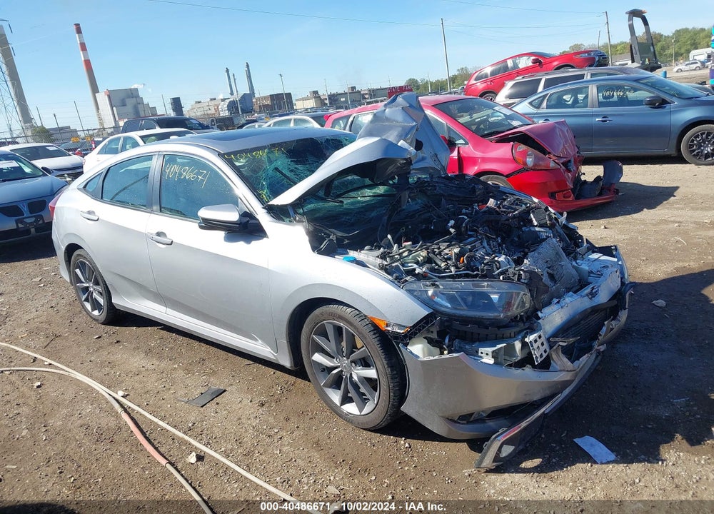 2019 HONDA CIVIC EX VIN: 19XFC1F33KE001033